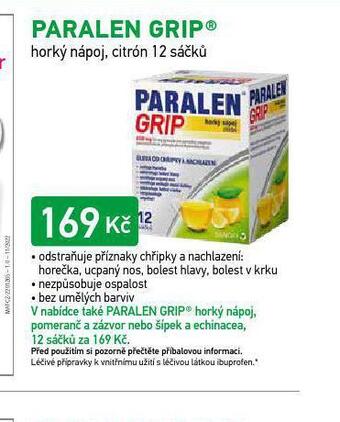 Alphega Lékárna Paralen grip nabídka