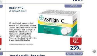 Benu Aspirin c nabídka