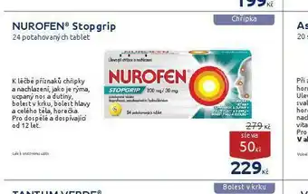 Benu Nurofen stop grip nabídka