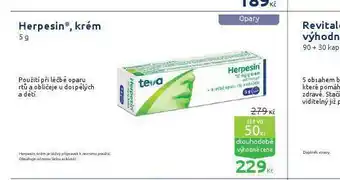 Benu Herpesin krém nabídka