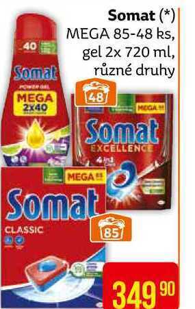 Teta Somat tablety do myčky 85ks, vybrané druhy nabídka