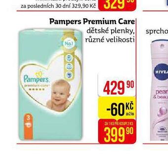 Teta Pampers dětské plenky nabídka