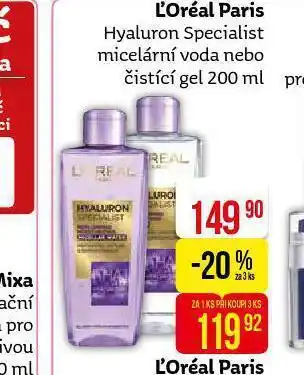 Teta Loreal paris micelární voda nabídka