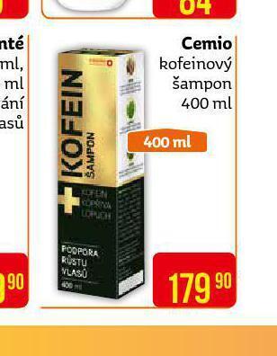 Teta Cemio kofeinový šampon nabídka