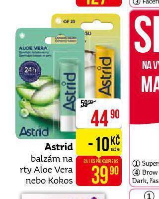 Teta Astrid balzám na rty nabídka