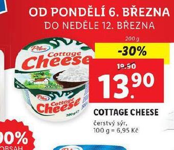 Lidl Cottage cheese nabídka