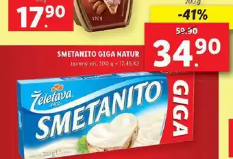 Lidl Smetanito sýr nabídka