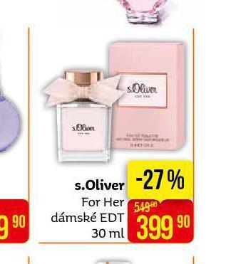 Teta S.oliver for her dámské edt nabídka