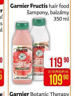 Teta Garnier fructis hair food šampon, balzám nabídka
