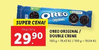 Lidl Oreo double creme nabídka