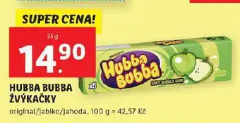 Lidl Hubba bubba žvýkačky nabídka