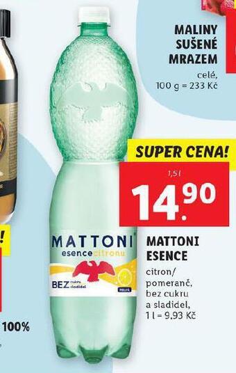 Lidl Mattoni nabídka