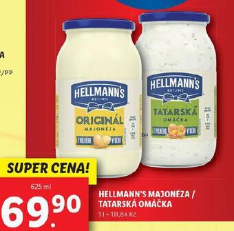Lidl Hellmann's majonéza nabídka