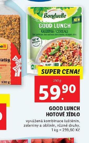 Lidl Good lunch hotové jídlo nabídka