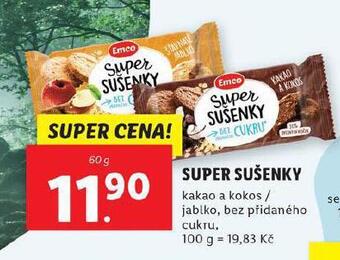 Lidl Super sušenky nabídka
