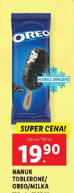 Lidl Nanuk oreo nabídka