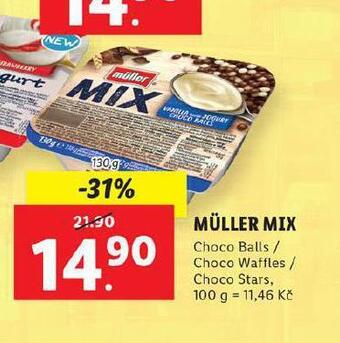 Lidl Muller mix nabídka