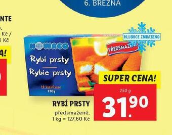 Lidl Rybí prsty nabídka
