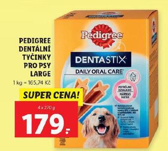 Lidl Pedigree dentastix pochoutka pro psy nabídka