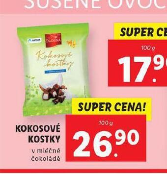Lidl Kokosové kostky nabídka