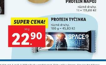 Lidl Protein tyčinka nabídka