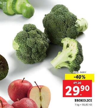Lidl Brokolice nabídka