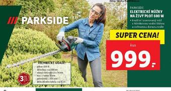 Lidl Elektrické nůžky na živý plot nabídka
