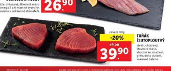 Lidl Tuňák žlutoploutvý nabídka