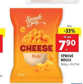 Lidl Sýrové koule nabídka