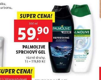 Lidl Palmolive sprchový gel nabídka