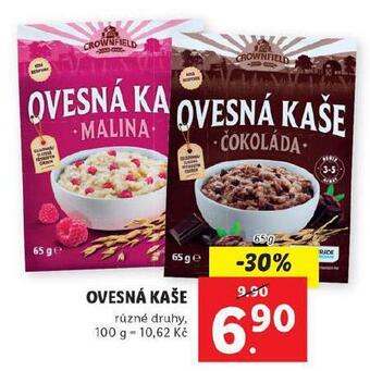 Lidl Ovesná kaše nabídka