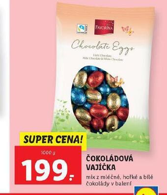 Lidl Čokoládová vajíčka nabídka