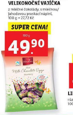 Lidl Velikonoční vajíčka nabídka