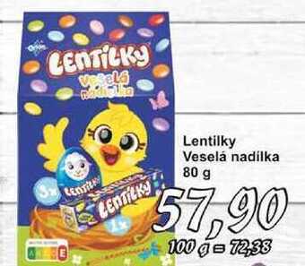 Jip Lentilky veselá nadílka 80 g nabídka