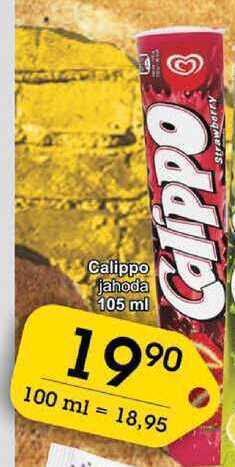 Jip Calippo jahoda 105 ml nabídka