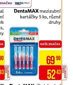 Teta Dentamax mezizubní kartáčky nabídka