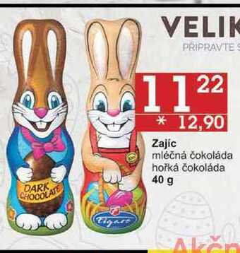 Jip Zajíc mléčná čokoláda, 40 g nabídka