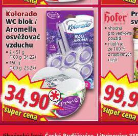 Norma Aromella osvěžovač vzduchu nabídka
