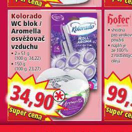Norma Kolorado wc blok nabídka