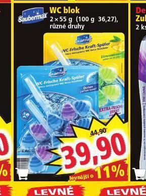 Norma Wc blok nabídka