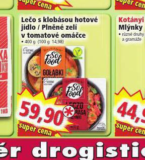 Norma Plněné zelí v tomatové omáčce nabídka