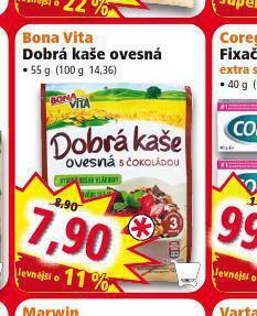 Norma Bona vita dobrá kaše ovesná nabídka