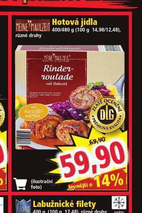 Norma Hotová jídla nabídka