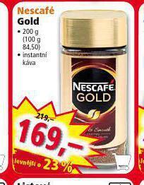 Norma Nescafé gold instantní káva nabídka