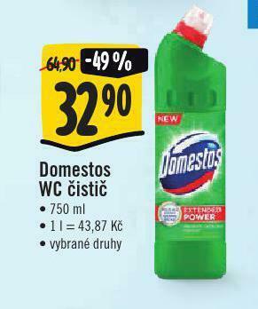 Jip Domestos wc čistič nabídka
