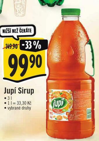 Jip Jupí sirup nabídka