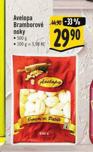 Jip Avelopa bramborové noky nabídka