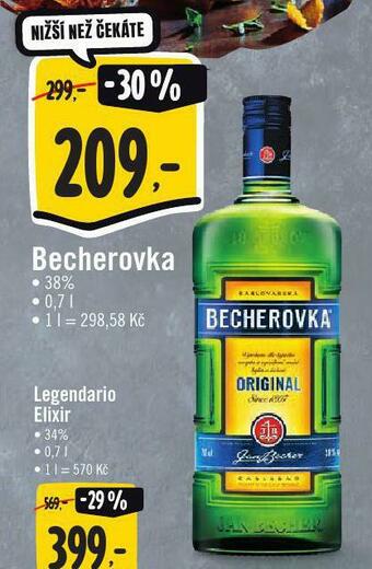 Jip Becherovka nabídka