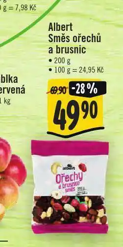 Jip Směs ořechů a brusnic nabídka