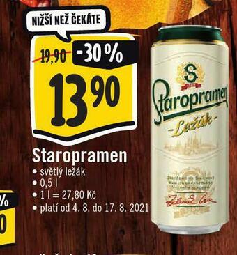 Jip Pivo staropramen nabídka